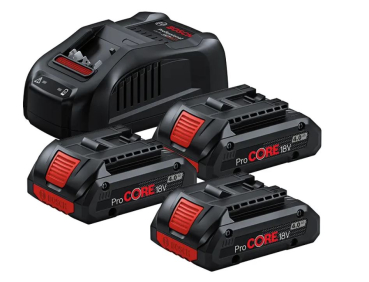 Bosch | Akku-Basis-Sets ProCORE 3x 18V 4.0Ah, 1x GAL 1880 CV